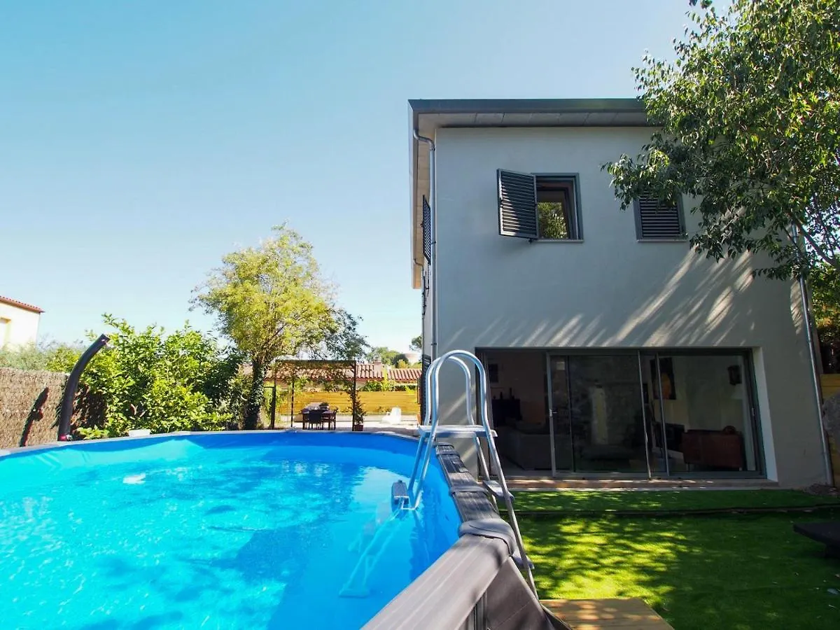 Villa Peralta Girona City W Above Ground Pool Spain