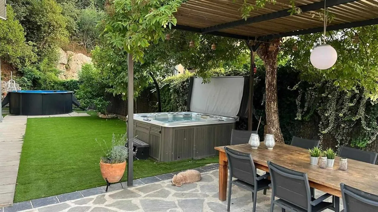 Villa Peralta Girona City W Above Ground Pool